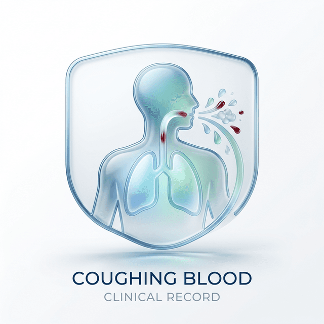 Coughing blood